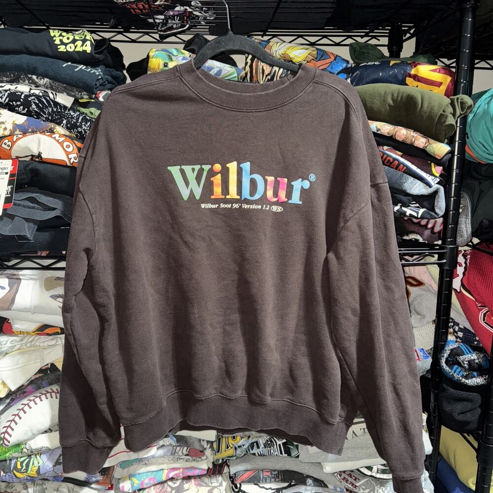 Wilbur Soot 96’ Version 1.2 Brown Crewneck Size M… - image 1